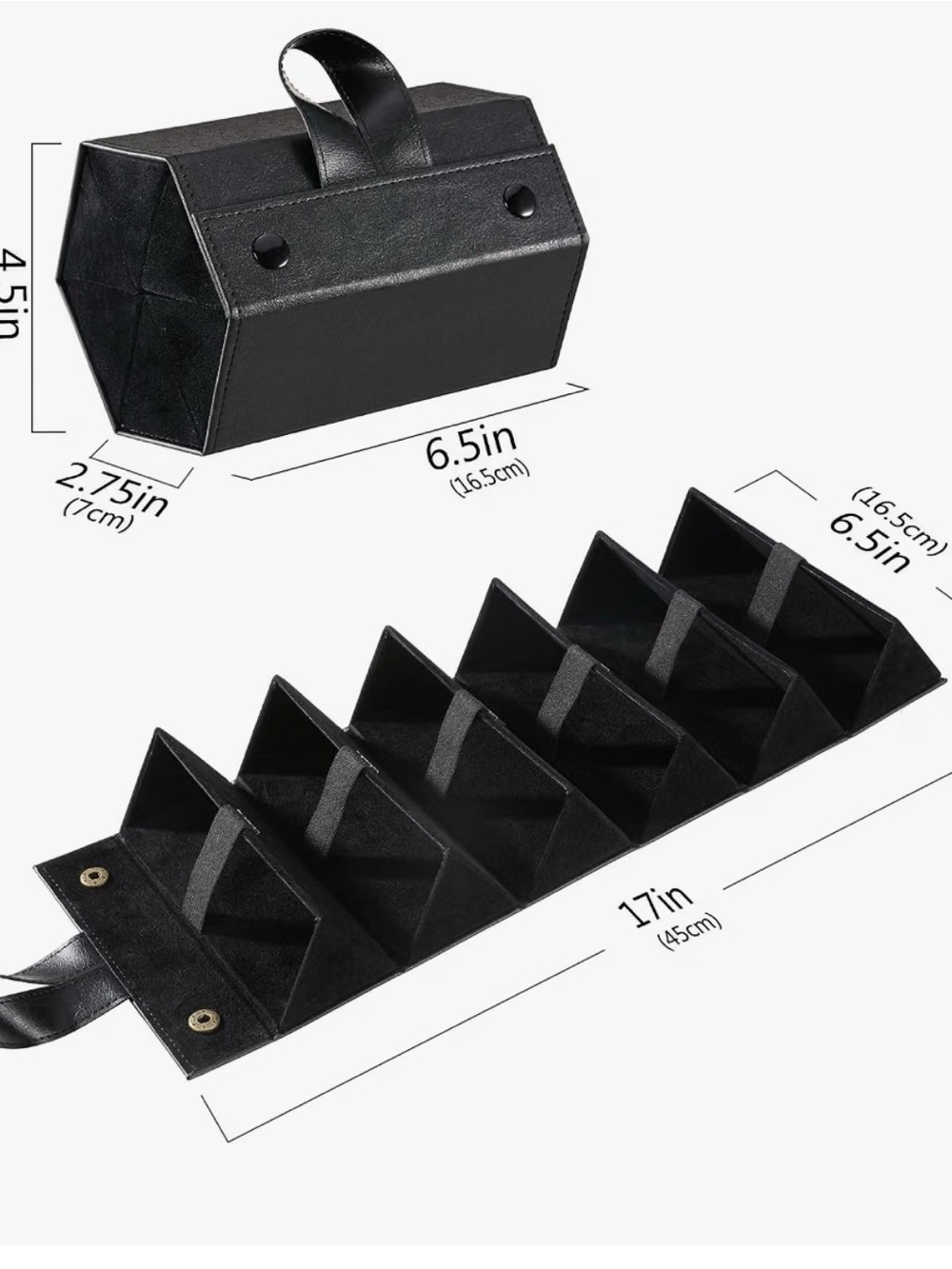 NWNT, Moko Sunglass 6 slots fold and go travel case